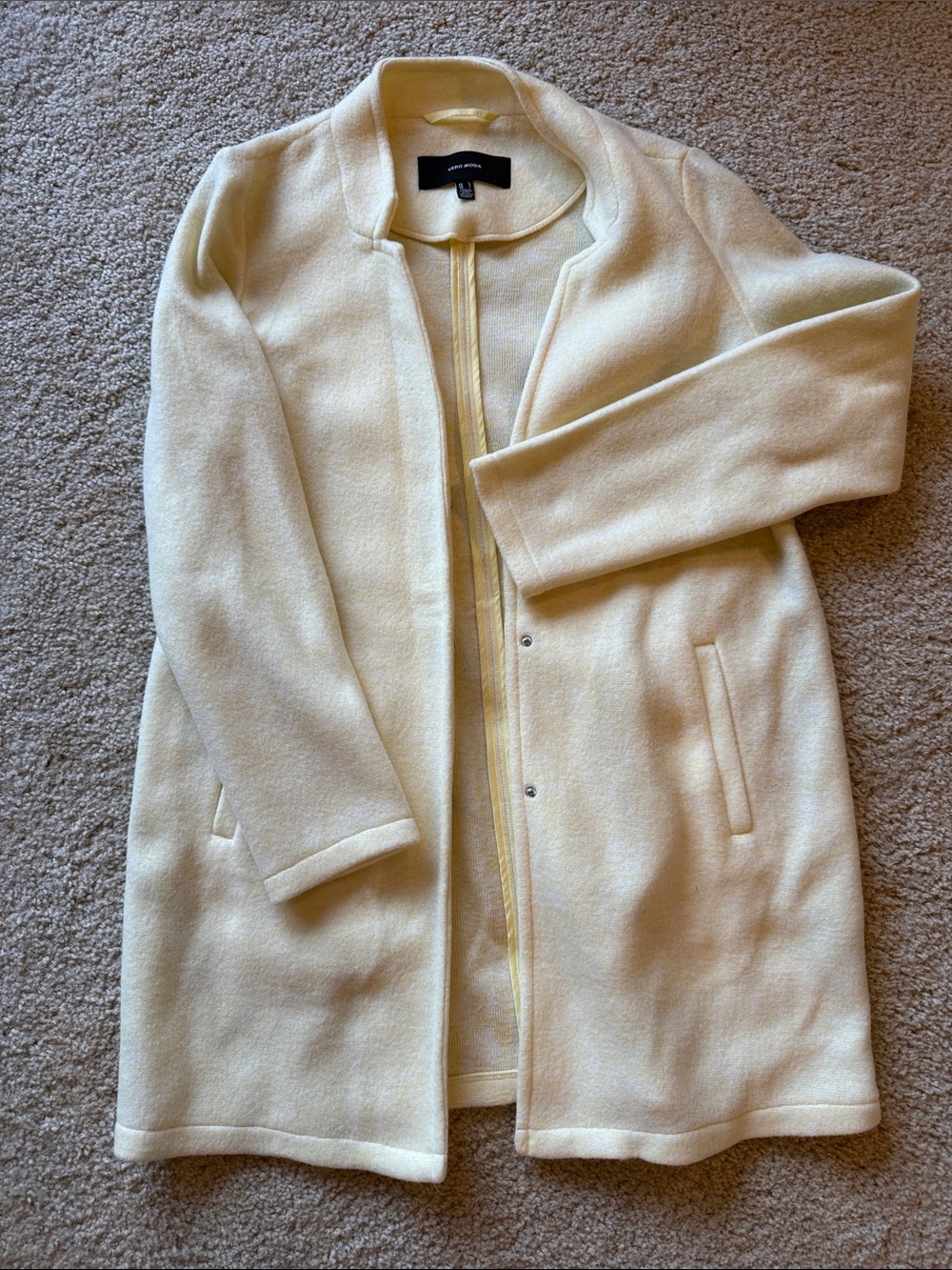 Butter yellow lightweight jacket
